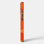 Personalisierter Name Vibranred Orange Abstrakt Bo Case-Mate iPhone Hülle (Rückseite / Links)