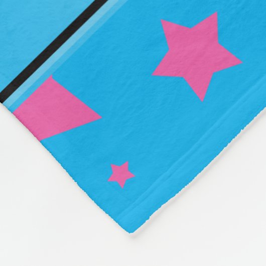 Personalisierter Name Volleyball Fleecedecke (Ecke)