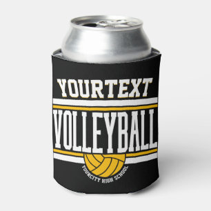 Personalisierter NAME Volleyballspieler Schulteam Dosenkühler