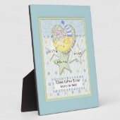 Personalisierter Name Wall Kinderzimmer Kunst für  Fotoplatte (Seite)