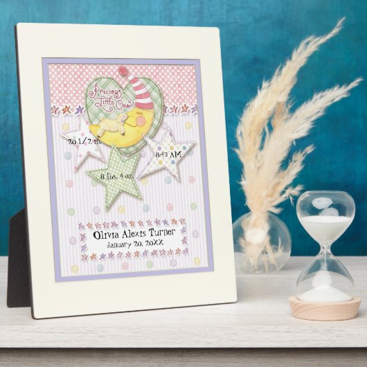 Personalisierter Name Wall Kinderzimmer Kunst für  Fotoplatte (Seite)