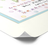 Personalisierter Name Wall Kinderzimmer Kunst für Poster (Ecke)