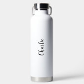 Personalisierter Name Wasser Flasche (Vorderseite)