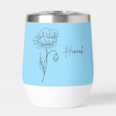 Personalisierter Name Wasser Flasche (Vorderseite)