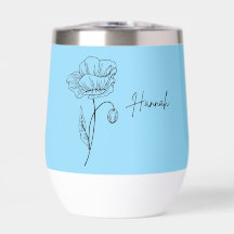 Personalisierter Name Wasser Flasche