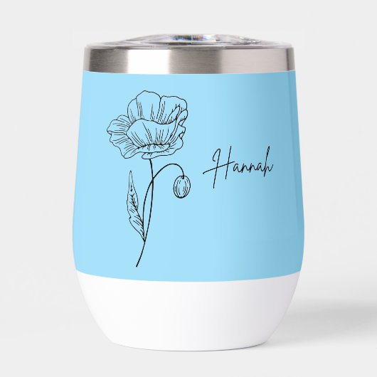 Personalisierter Name Wasser Flasche (Vorderseite)