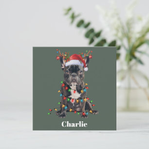 Personalisierter Name Weihnachten Französischer Bu