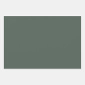 Personalisierter Name Weihnachten Französischer Bu Geschenkpapier Set (Vorderseite 3)