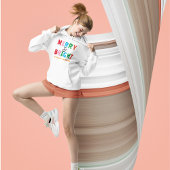 Personalisierter Name Weihnachten Gegenwart Weiße Hoodie