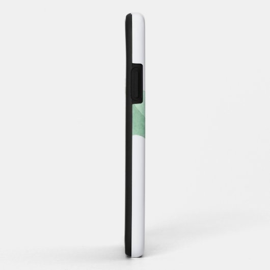 Personalisierter Name Weihnachtsgrün & Rote Berry Case-Mate iPhone Hülle (Hinten/Rechts)