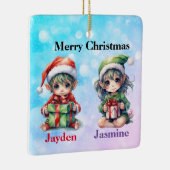 Personalisierter Name Weihnachtsschmuck (Rechts)