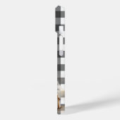 Personalisierter Name Weihnachtsschneefahrer Case-Mate iPhone Hülle (Rückseite / Links)