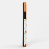 Personalisierter Name: Weißorange-Kürbis Case-Mate iPhone Hülle (Hinten/Rechts)