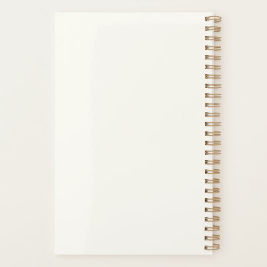 Personalisierter Name Whimsical Bicycle Niedlich V Planer (Rückseite)