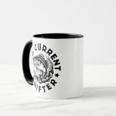 Personalisierter Name Wind Drift Bass Tasse (Vorderseite Links)