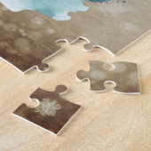 Personalisierter Name Wolf Puzzle (Seite)