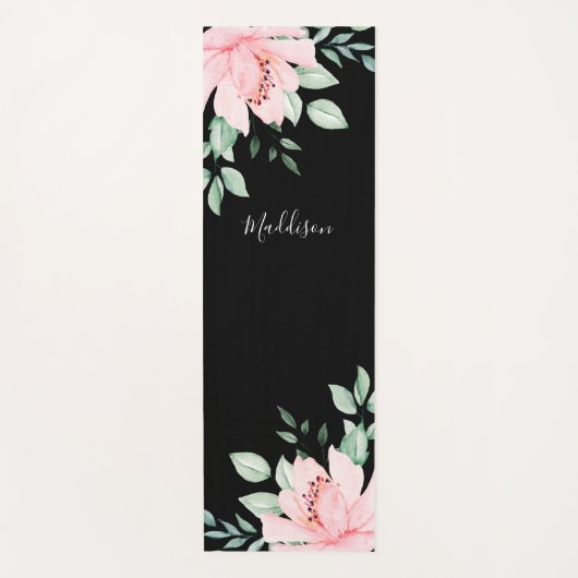 Personalisierter Name Yogamatte (Vorderseite)