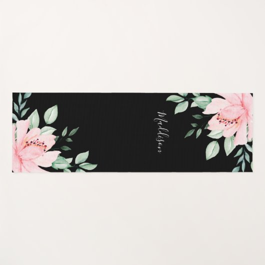 Personalisierter Name Yogamatte (Vorderseite (Horizontal))