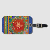 Personalisierter Name Zitat Blumenkohl Individuell Gepäckanhänger (Vorderseite (Horizontal))