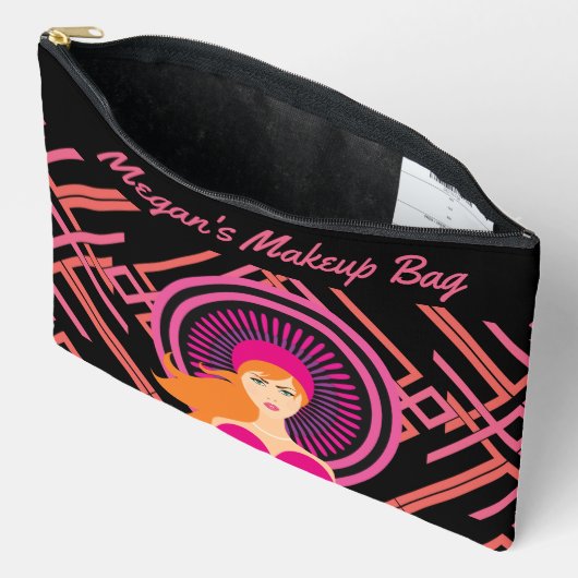 Personalisierter Name Zubehörtasche (Offen)