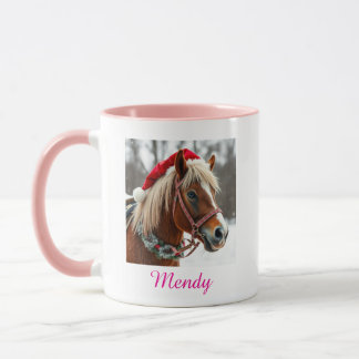 Personalisierter Namen-Foto-Becher Bestes Pferd Tasse