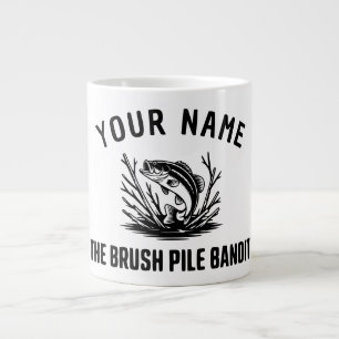 Personalisierter Namens-Busch-Bassjäger Jumbo-Tasse