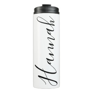 Personalisierter Namens-Tumbler - Individuelles Ge Thermosbecher