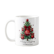 Personalisierter Namens-Weihnachtsbaum Elegantes G