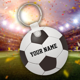 Personalisierter Namensfußball-Schlüsselanhänger Schlüsselanhänger