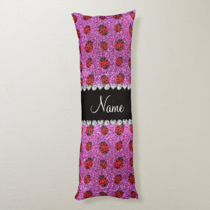 Personalisierter Namenslila Seitenschläferkissen