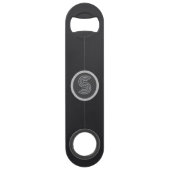 Personalisierter Namensmonogramm Flaschenöffner mi (Vorderseite)