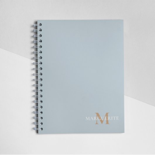 Personalisierter Namensmonogramm Planer