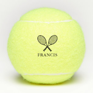 Personalisierter Namensmonogramm Tennisbälle