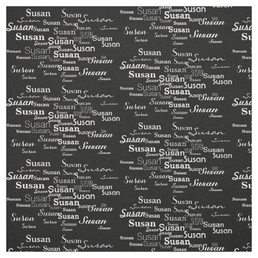 personalisierter Namensmustergenerator Stoff (Muster)