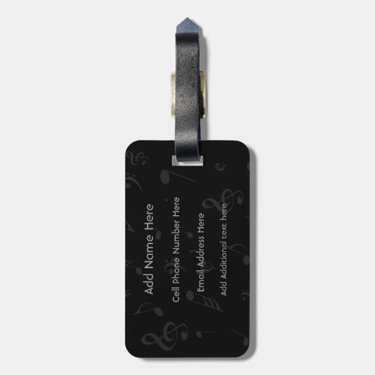 Personalisierter Namensregenbogen farbiger Gepäckanhänger (Rückseite vertikal)