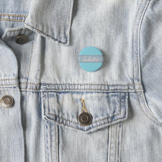 Personalisierter Namensschild-Button Button (Beispiel)