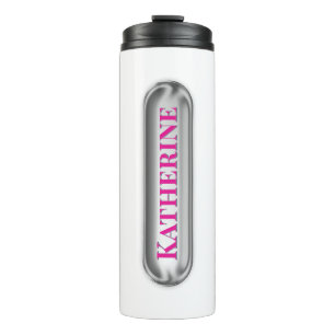 Personalisierter Namenszuschnitt Thermosbecher