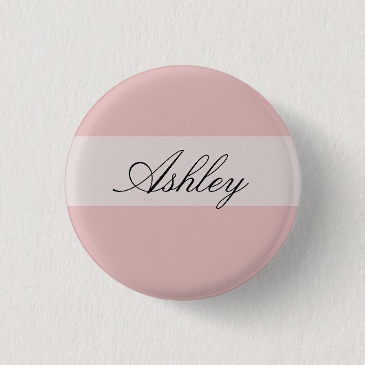 Personalisierter Nametag Button (Vorderseite)