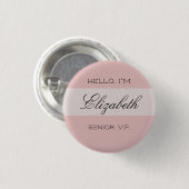 Personalisierter Nametag-Knopf Button (Vorne & Hinten)