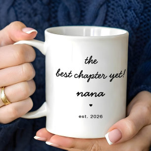 Personalisierter Nana-Becher Bestes Kapitel bisher Kaffeetasse