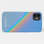 Personalisierter natürlicher Regenbogen Case-Mate iPhone Hülle (Rückseite (Horizontal))