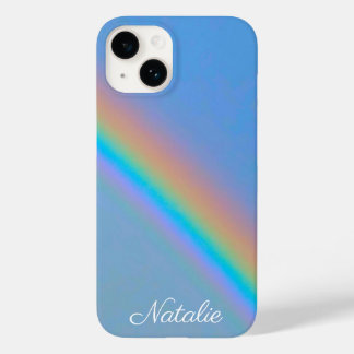 Personalisierter natürlicher Regenbogen Case-Mate iPhone 14 Hülle