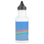Personalisierter natürlicher Regenbogen Edelstahlflasche (Links)