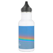 Personalisierter natürlicher Regenbogen Edelstahlflasche (Rechts)