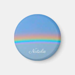 Personalisierter natürlicher Regenbogen Magnet