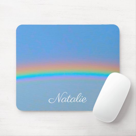 Personalisierter natürlicher Regenbogen Mousepad (Mit Mouse)