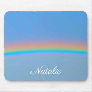Personalisierter natürlicher Regenbogen Mousepad