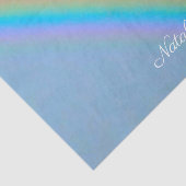 Personalisierter natürlicher Regenbogen Seidenpapier (Ausschnitt)