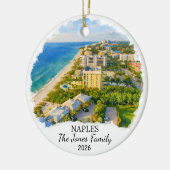 Personalisierter Neapel-Schmuck, Benutzerdefiniert Keramik Ornament (Links)