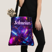 Personalisierter Neon Prism-Name Tasche (Von Nahem)